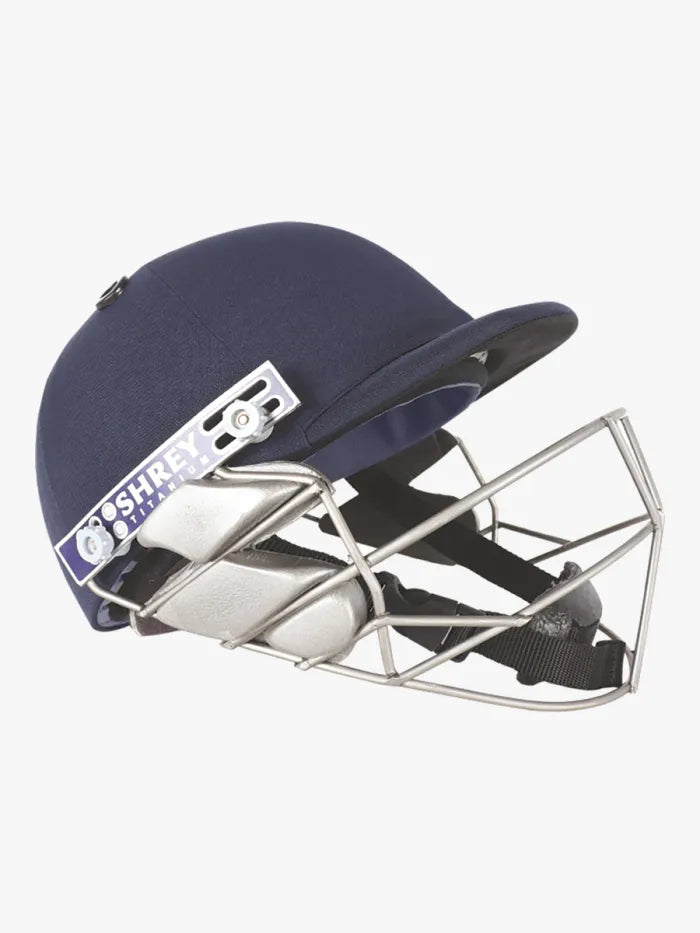 Shrey Pro Guard Cricket Helmet With Titanium 2.0 Visor Size@front view4
