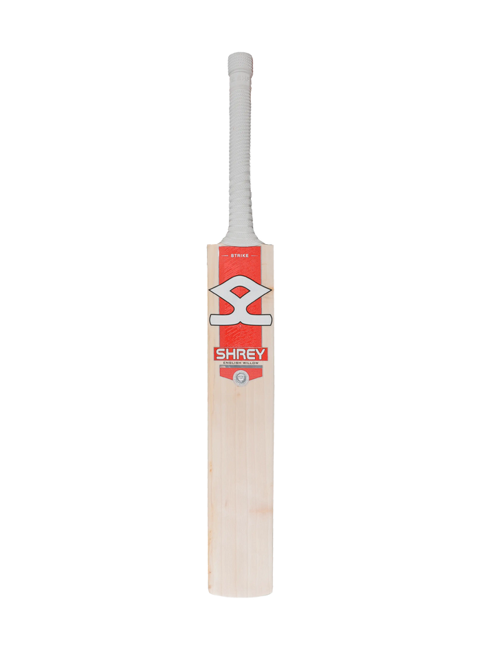 Shrey Strike English Willow Cricket Bat Size SH@front view