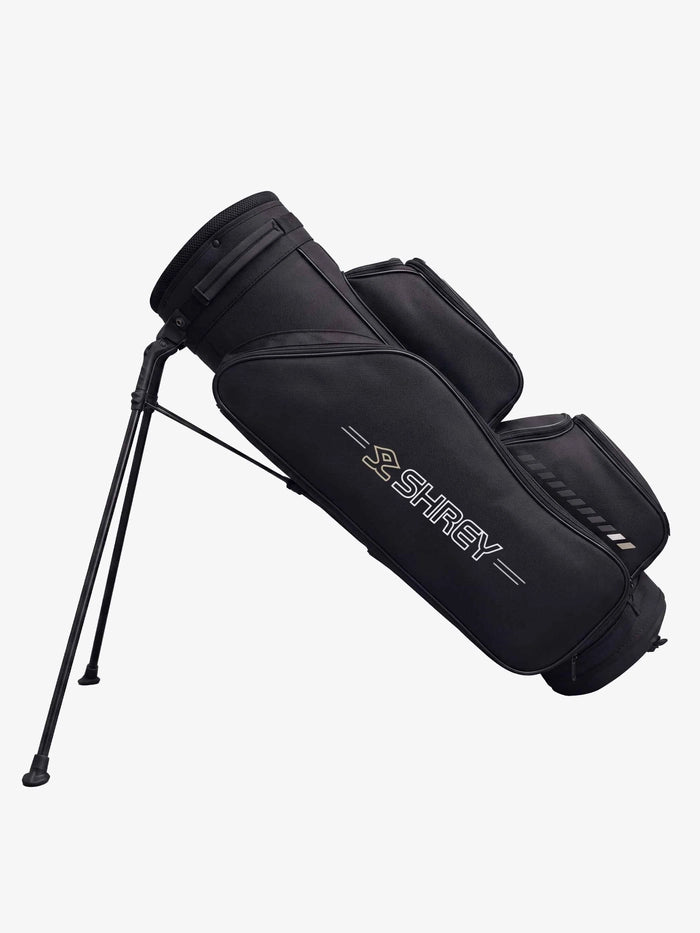Shrey Vertex Elite Cricket Stand Bag Colour Black @ Front View