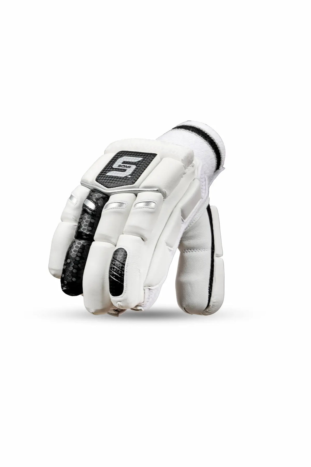 Somi Exploder Cricket Batting Gloves Mens Size @ Right Back View
