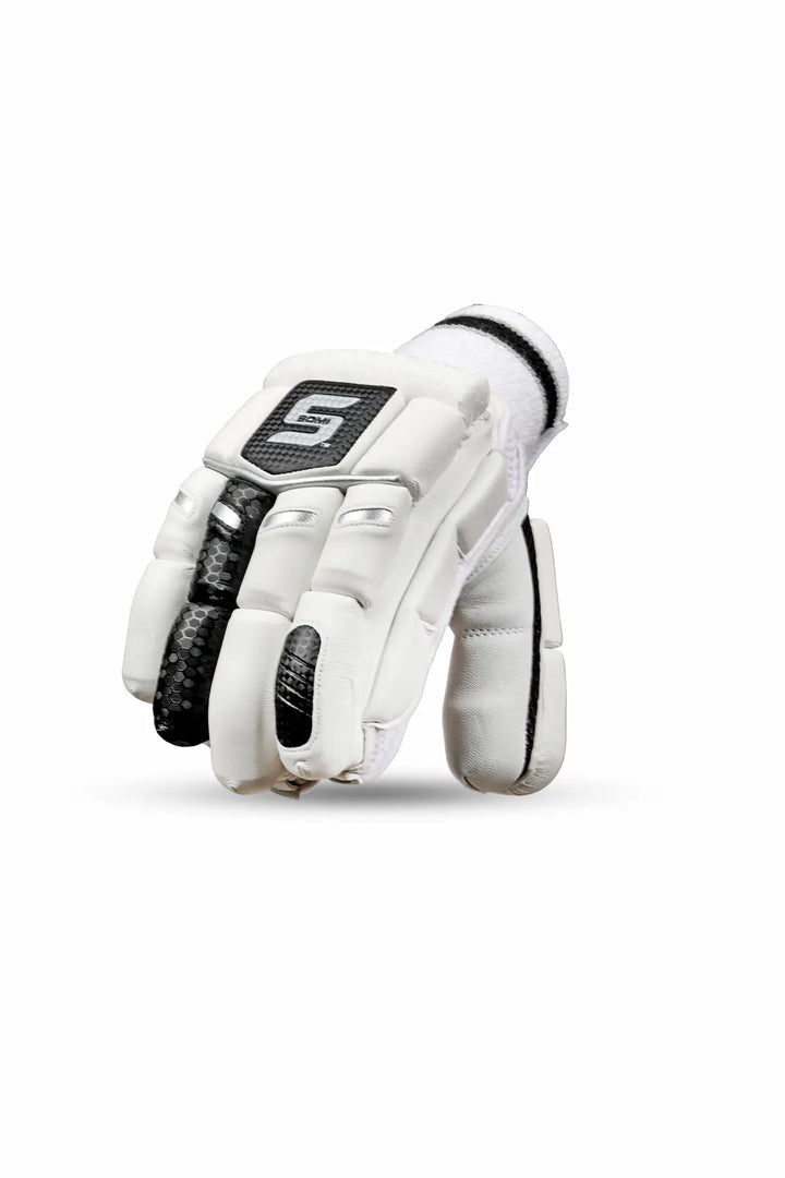 Somi Exploder Cricket Batting Gloves Mens Size @ Right Back View