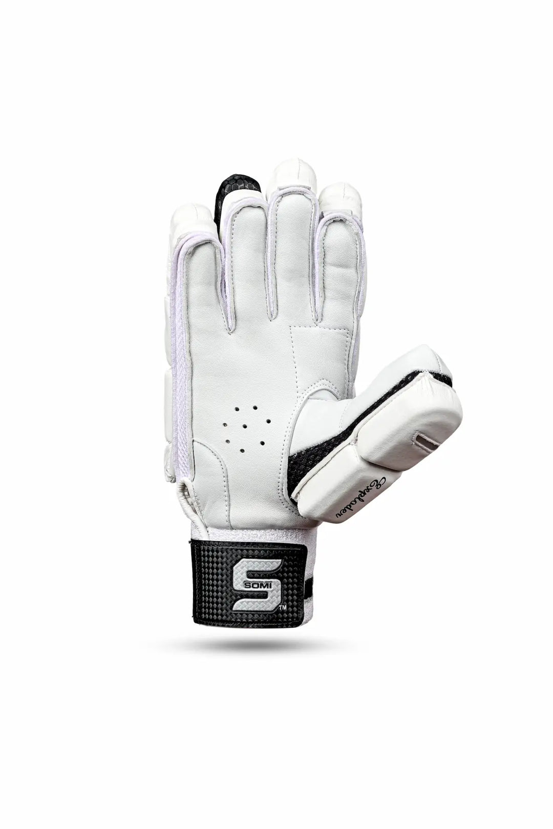 Somi Exploder Cricket Batting Gloves Mens Size @ Right Front View 2