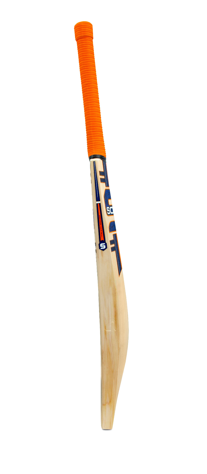 Somi Msd Hitter English Willow Cricket Bat Size Long Blade @ Side View
