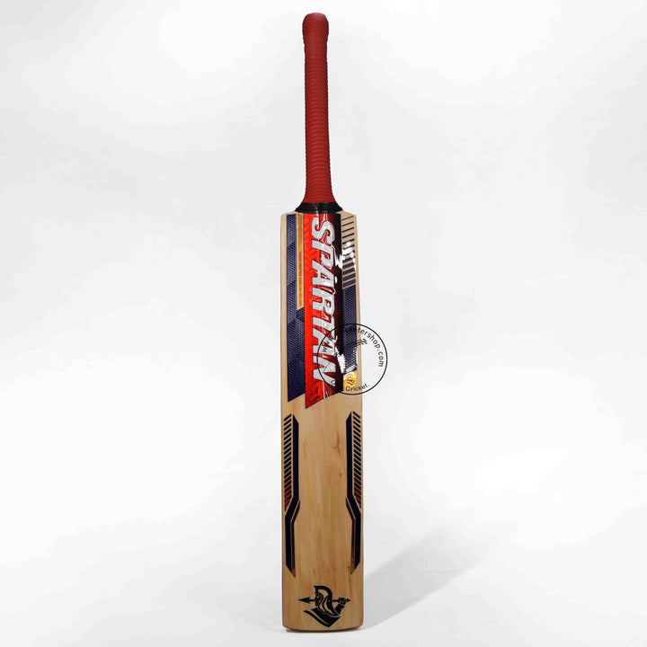 Spartan 6 ON 6 English Willow Cricket Bat Size SH @ Back View