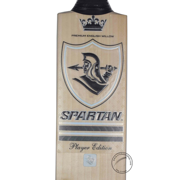 Spartan Player Edition English Willow Cricket Bat Size SH @ Face View