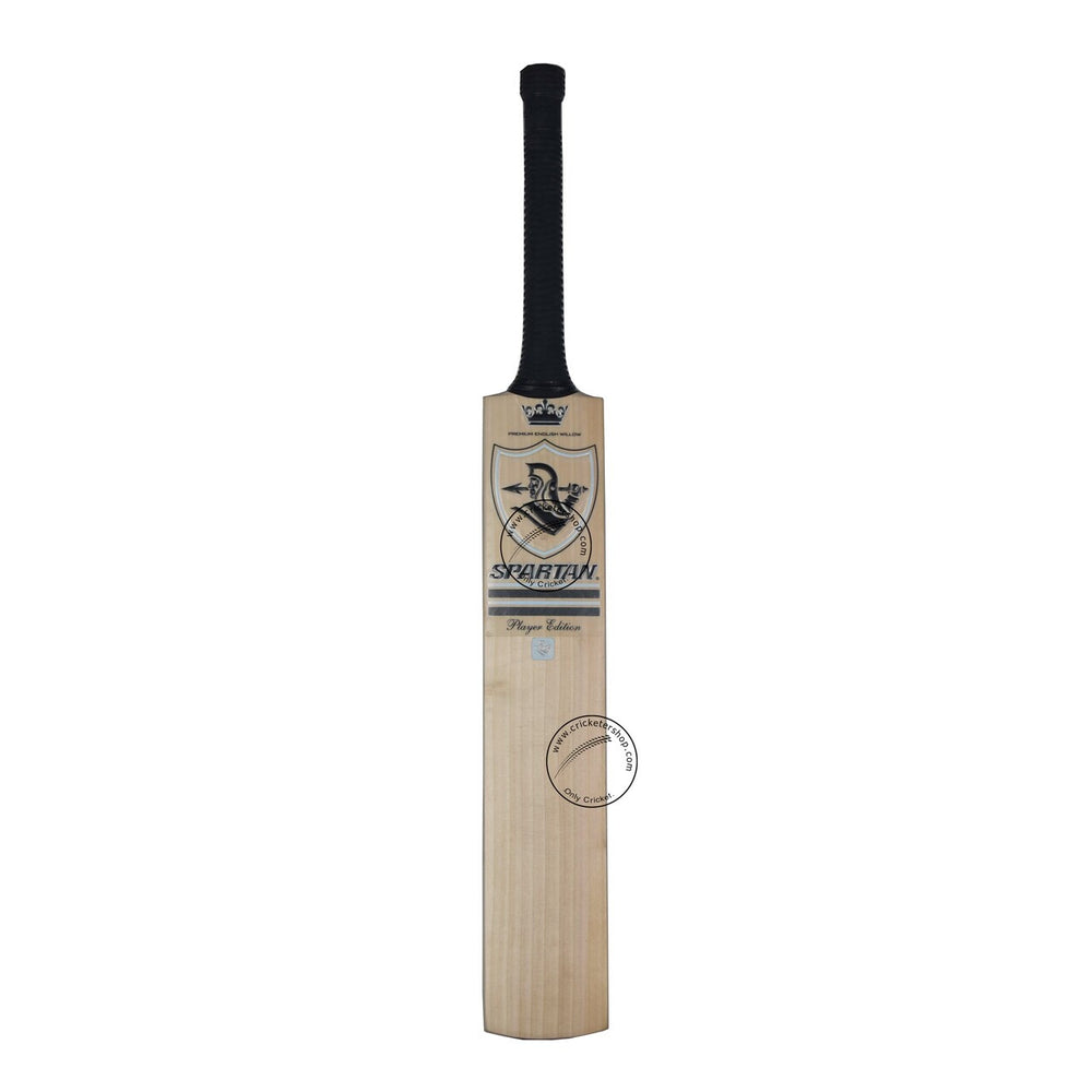 Spartan Player Edition English Willow Cricket Bat Size SH @ Front View