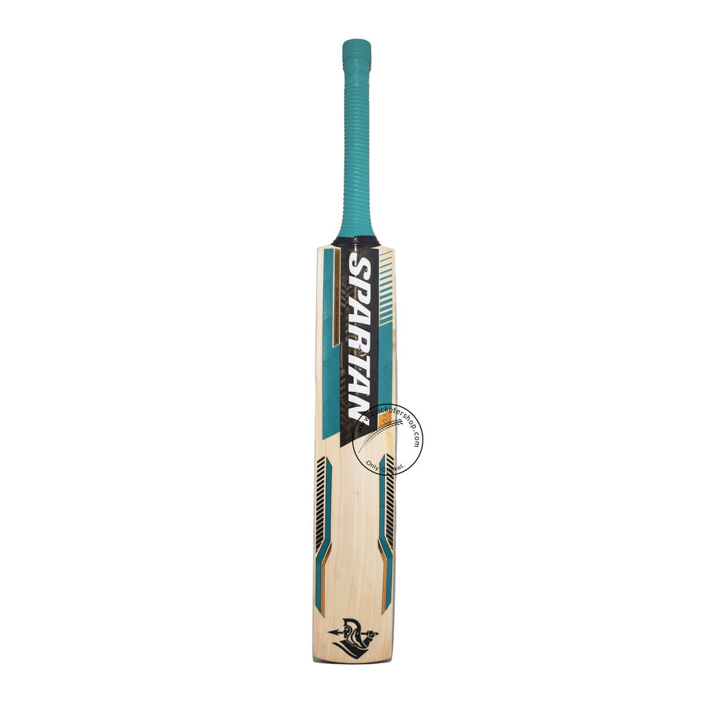 Spartan Power Stroke English Willow Cricket Bat Size SH @ Back View