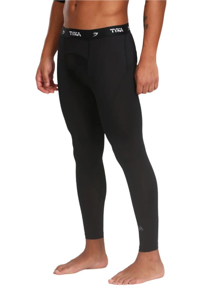 Tyka Pro Cricket Compression Long Tight Black @ Side View 2