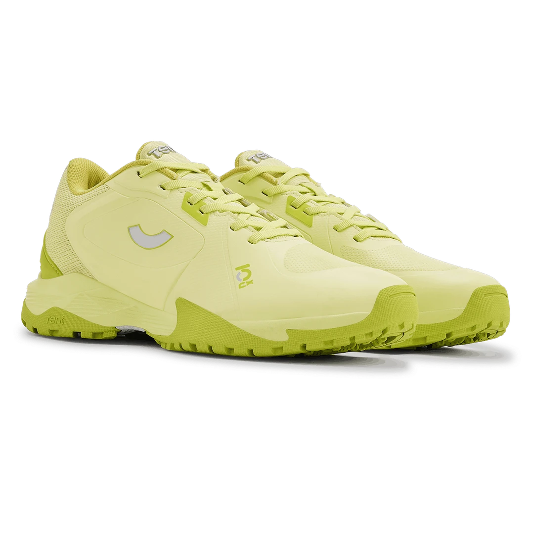 Tenxu Centurion Cricket Spikes Shoes Lime Green @ Composite View 
