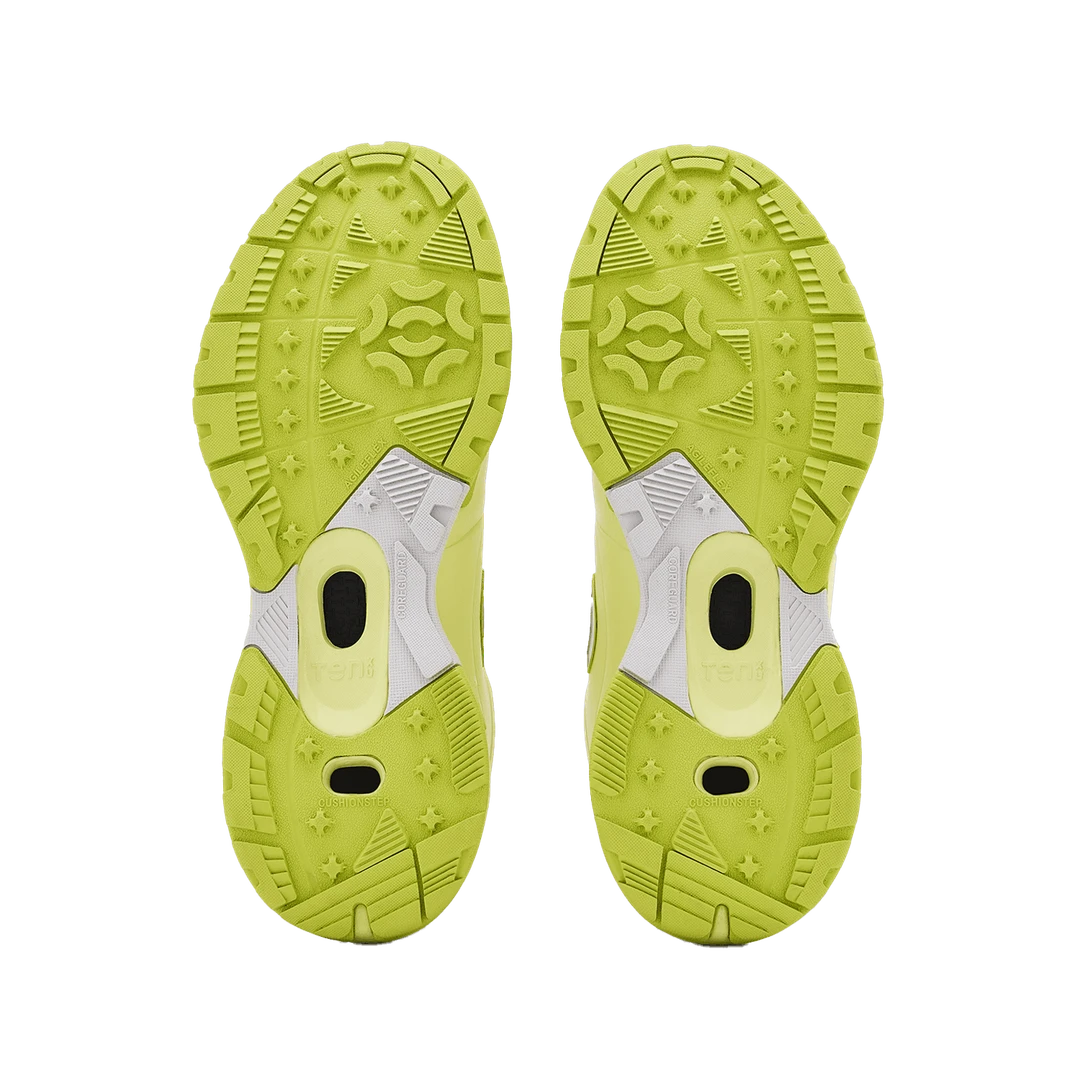 Tenxu Centurion Cricket Spikes Shoes Lime Green @ Sole View