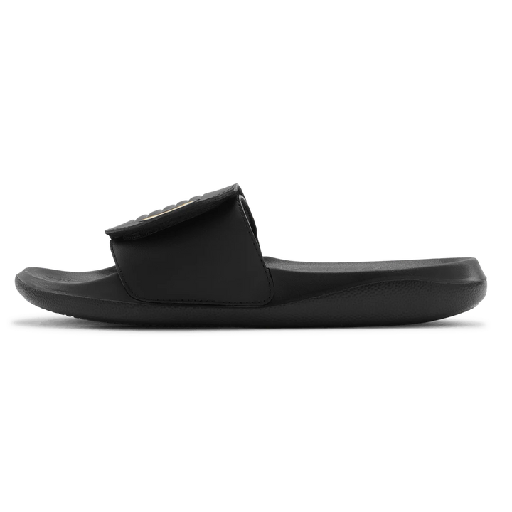 Tenxu Slides Reset Velcrow Cricket Black Gray Size@front view4