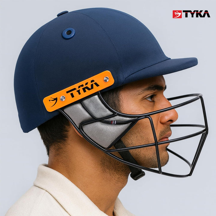 Tyka Atlas Mild Steel Grill Cricket Helmet @ Side View 4