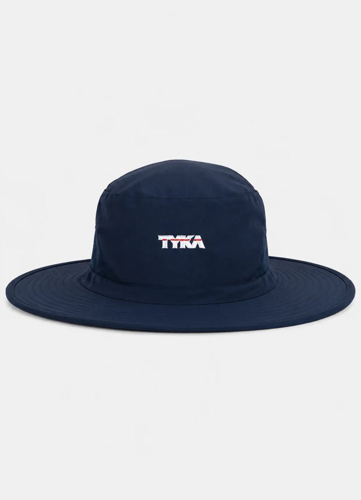 Tyka Cricket Panama Hat Navy Blue @ Back View 2