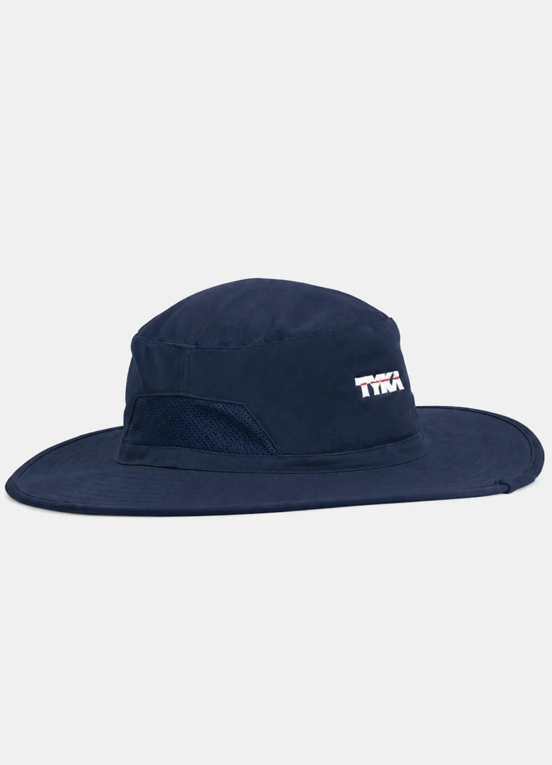 Tyka Cricket Panama Hat Navy Blue @ Side View 2