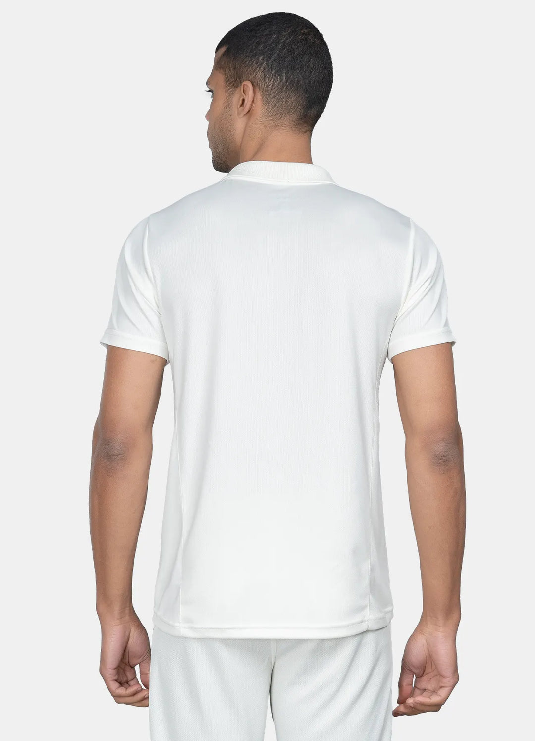 Tyka Prima Cricket T Shirt Half Sleeve Off White Size@front view4