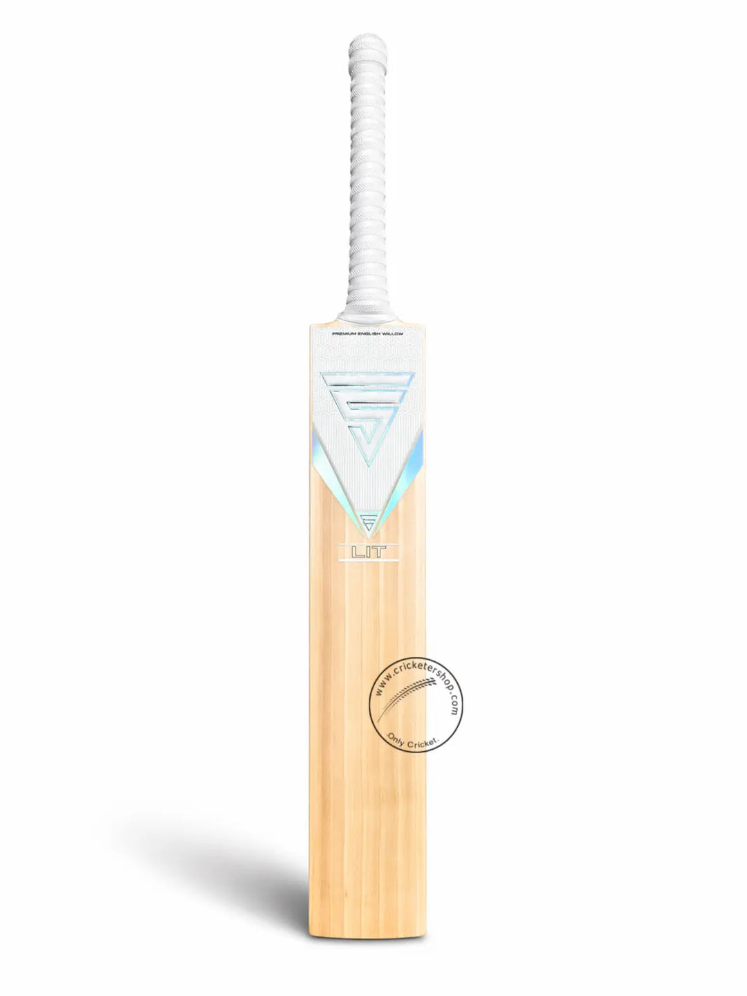 Versant Lit Players Edition English Willow Cricket Bat Size SH@front view