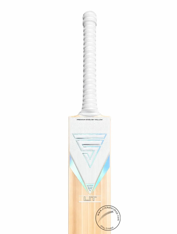 Versant Lit Players Edition English Willow Cricket Bat Size SH@front view2