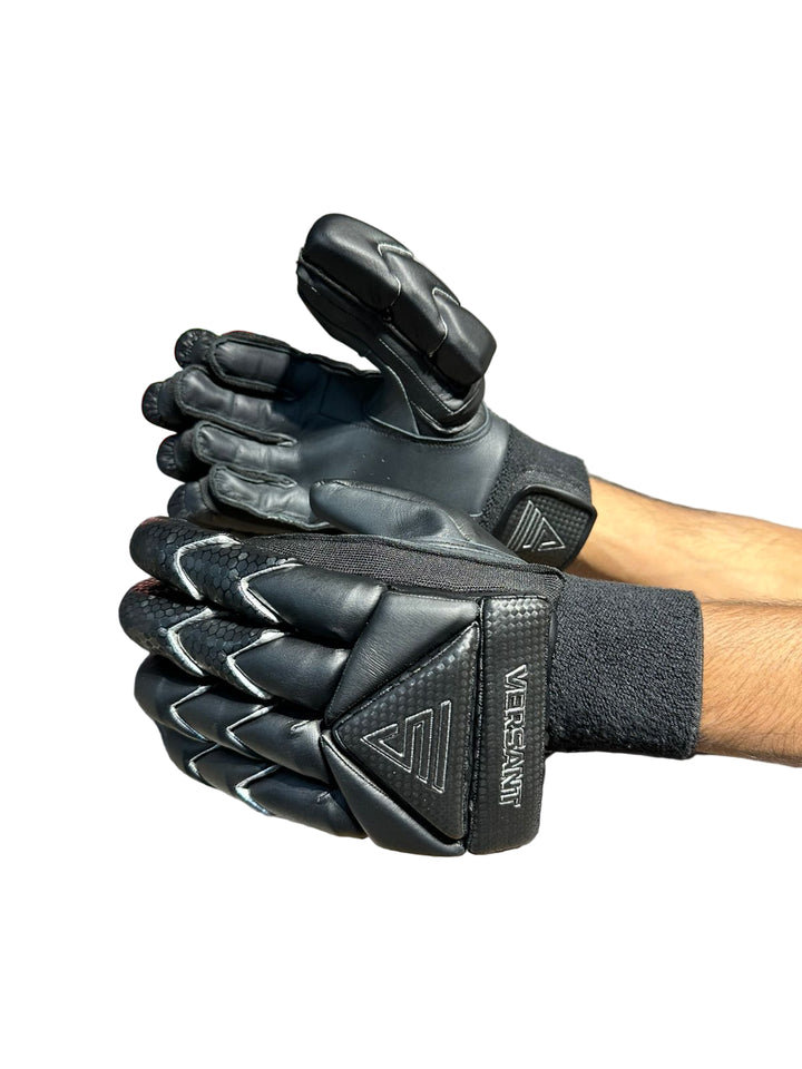 Versant Og Batting Gloves Black Mens Size@front view