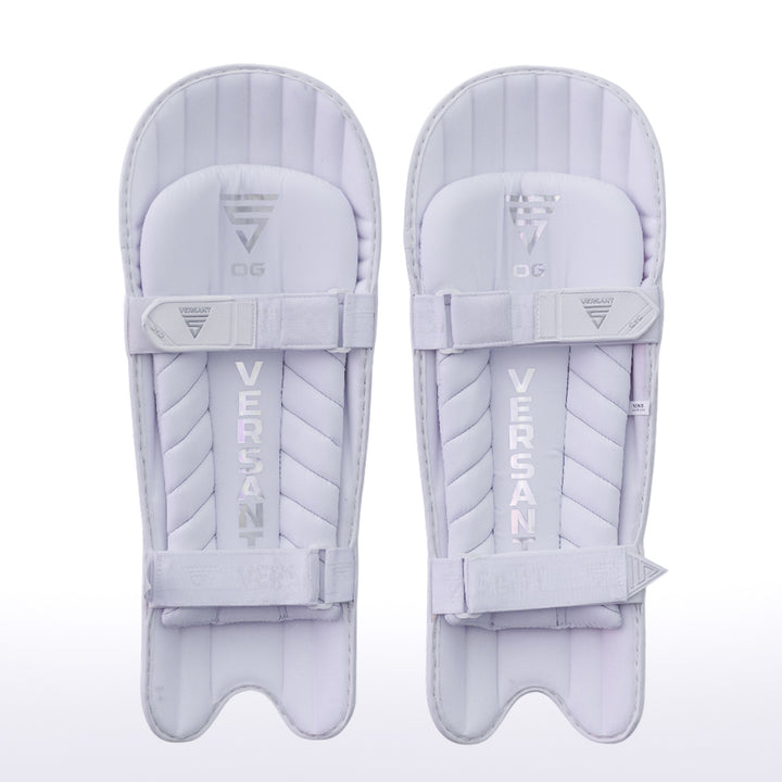 Versant Og Cricket Batting Leg Guard Pads @ Back View