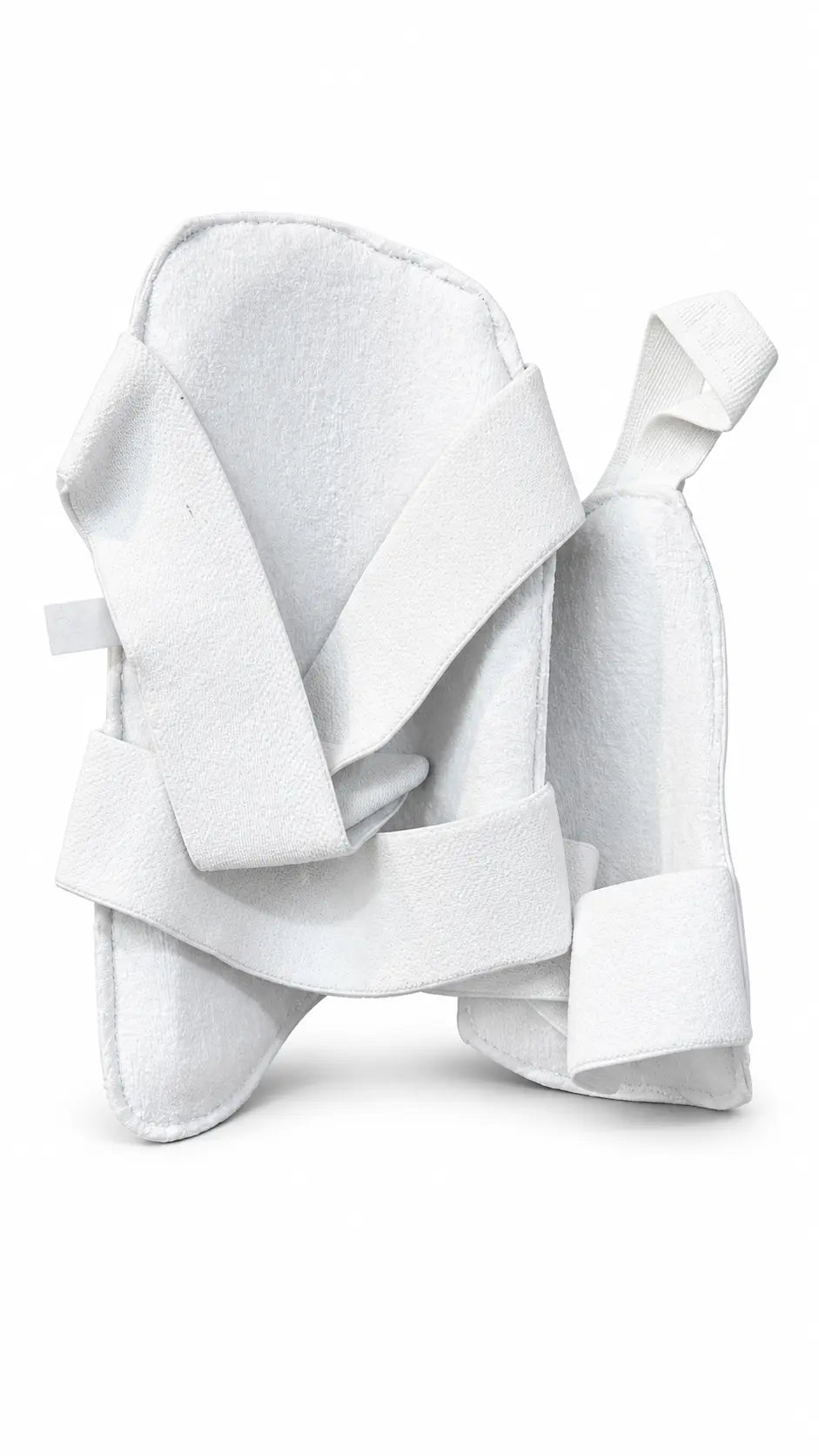 Versant Rise White Cricket Batting Combo Thigh Guard Pad Size@ Back View
