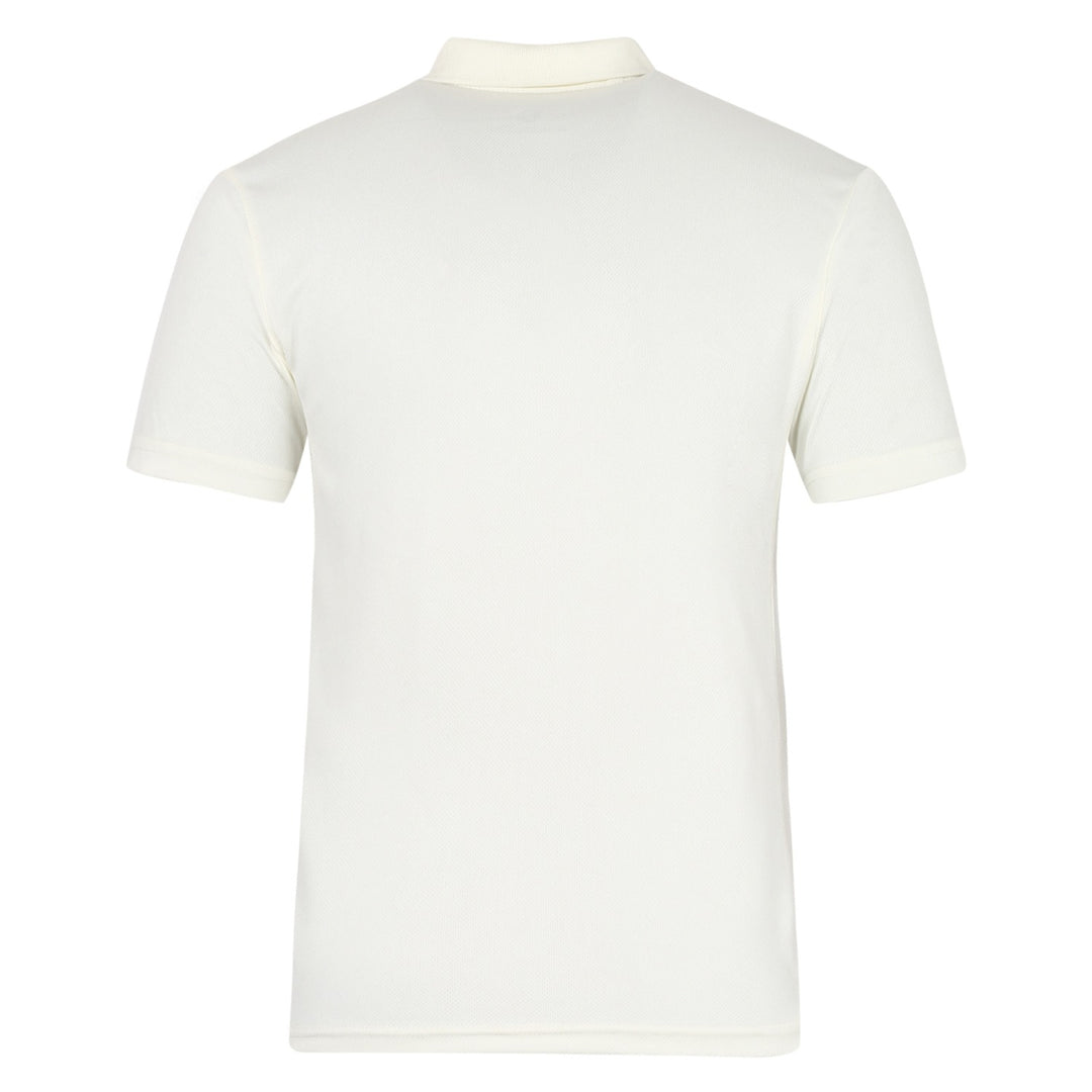 Tyka Pioneer Cricket T Shirt Half Sleeve Junior Off White Size@front view 