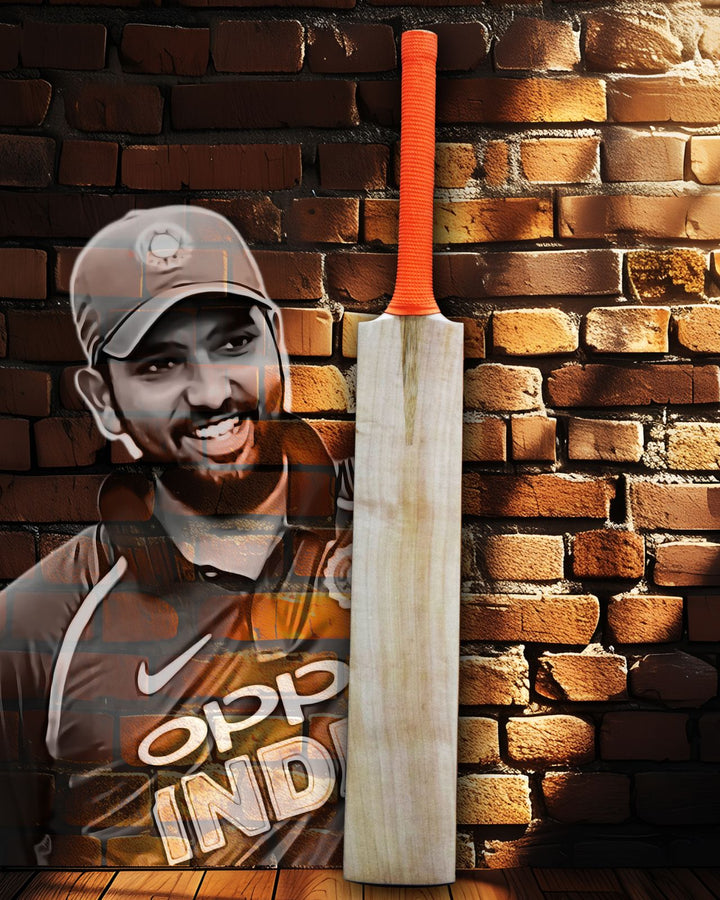 Customise Rohit Sharma Profile Kashmir Willow Cricket Bat Size SH