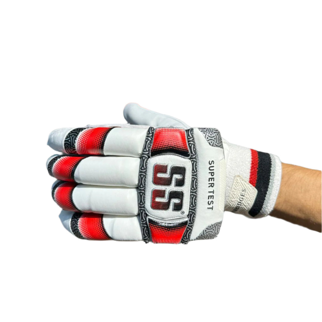 SS Super Test Cricket Batting Gloves Size