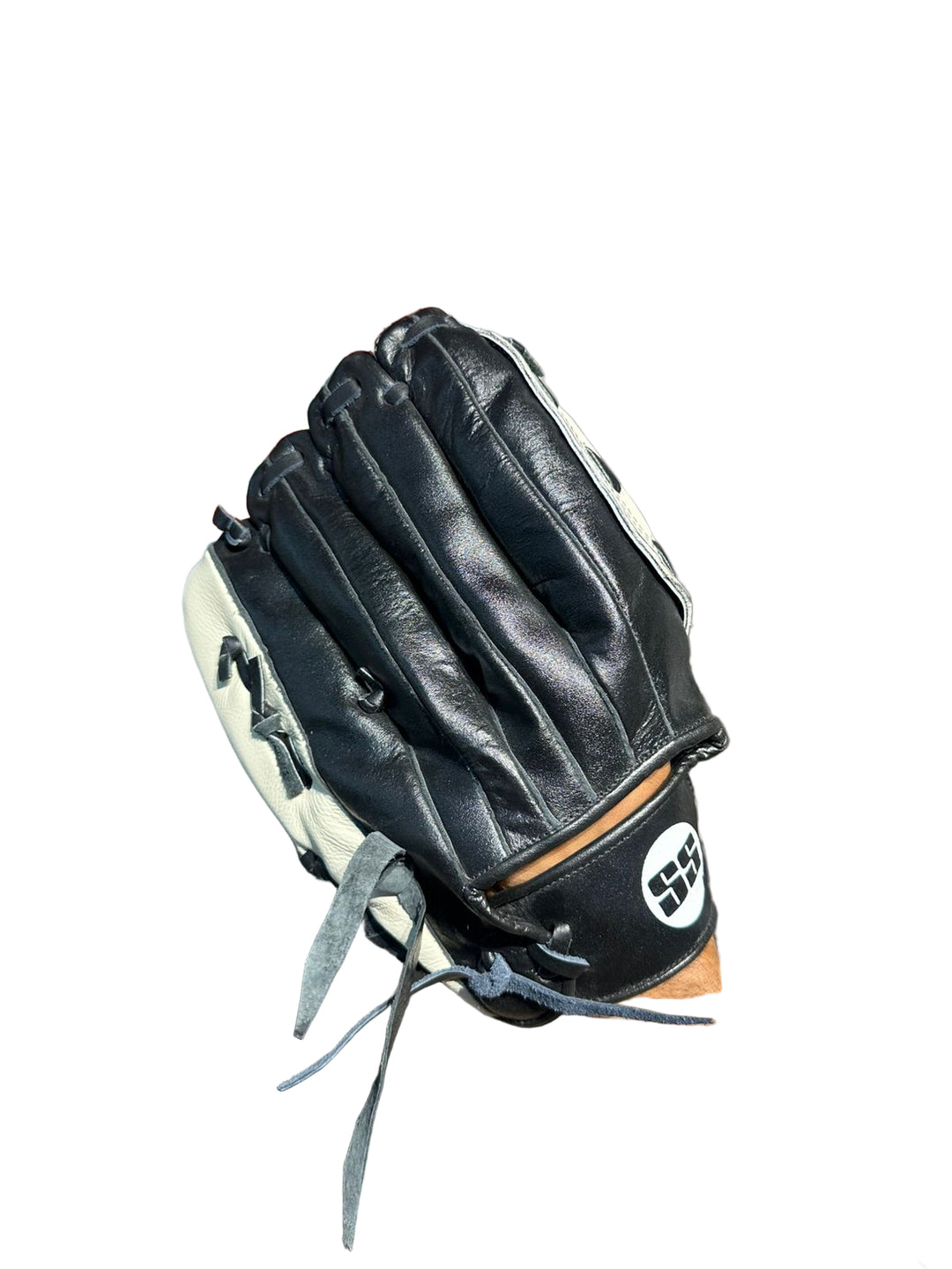 SS MITT Cricket Catching Gloves Black@front view3