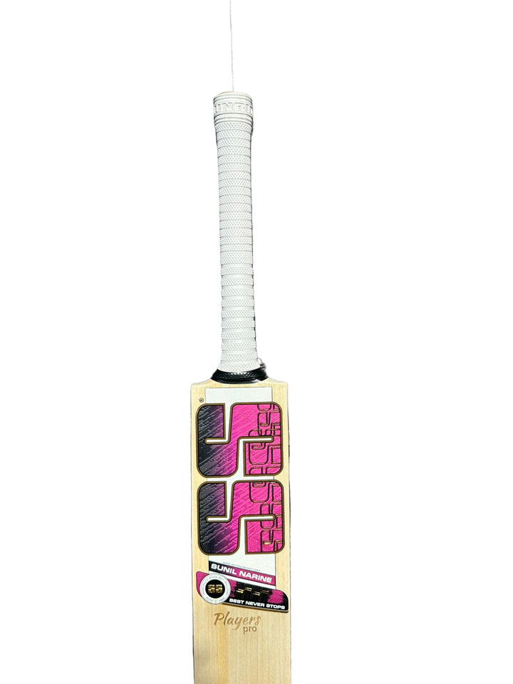 SS Sunil Narine Player Pro English Willow Cricket Bat Size SH