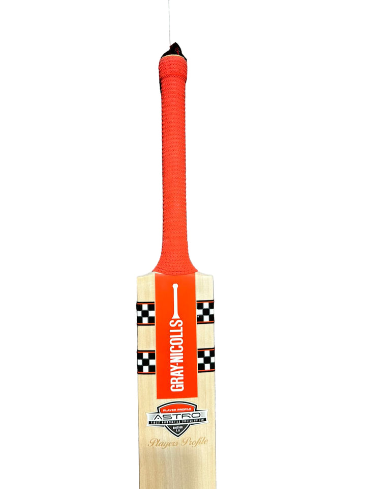 Gray Nicolls Astro Players Profile English Willow Cricket Bat Size SH@front view1
