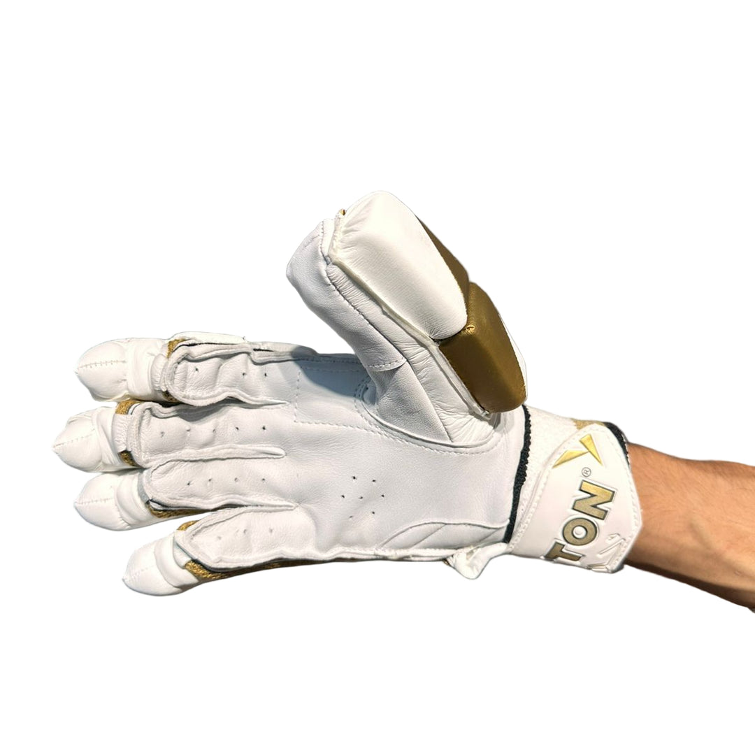 SS Ton Golden Gutsy Cricket Batting Gloves Mens Size