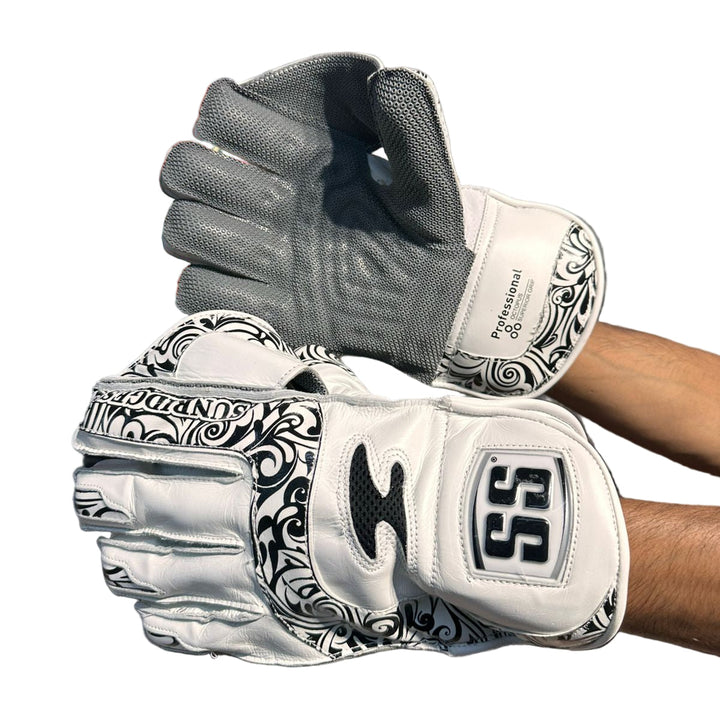 SS Professional Cricket Wicket Keeping Gloves Size