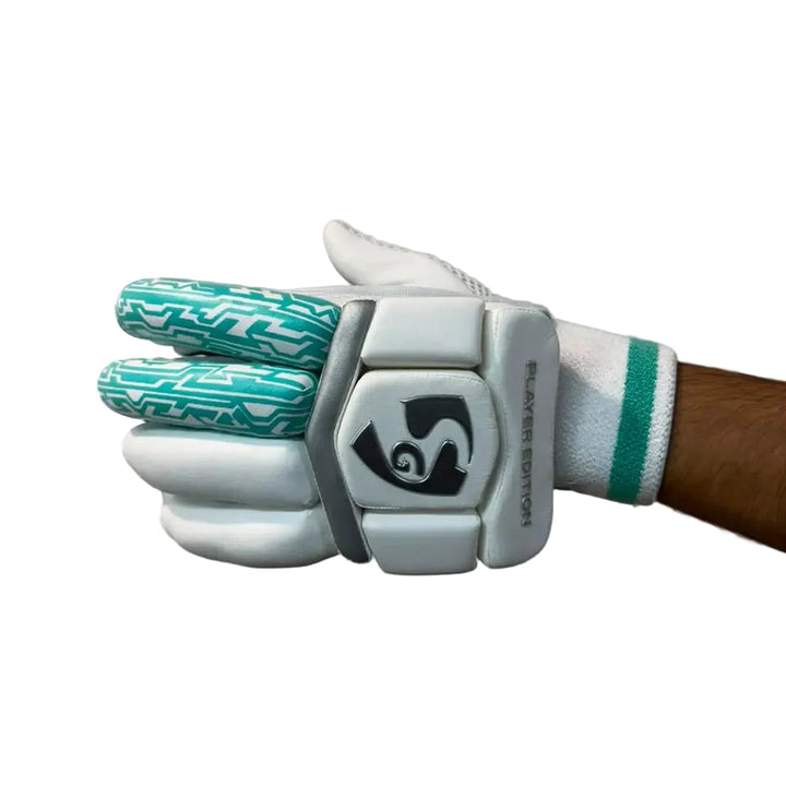 SG Players Edition Cricket Batting Gloves Mens Size@front view1