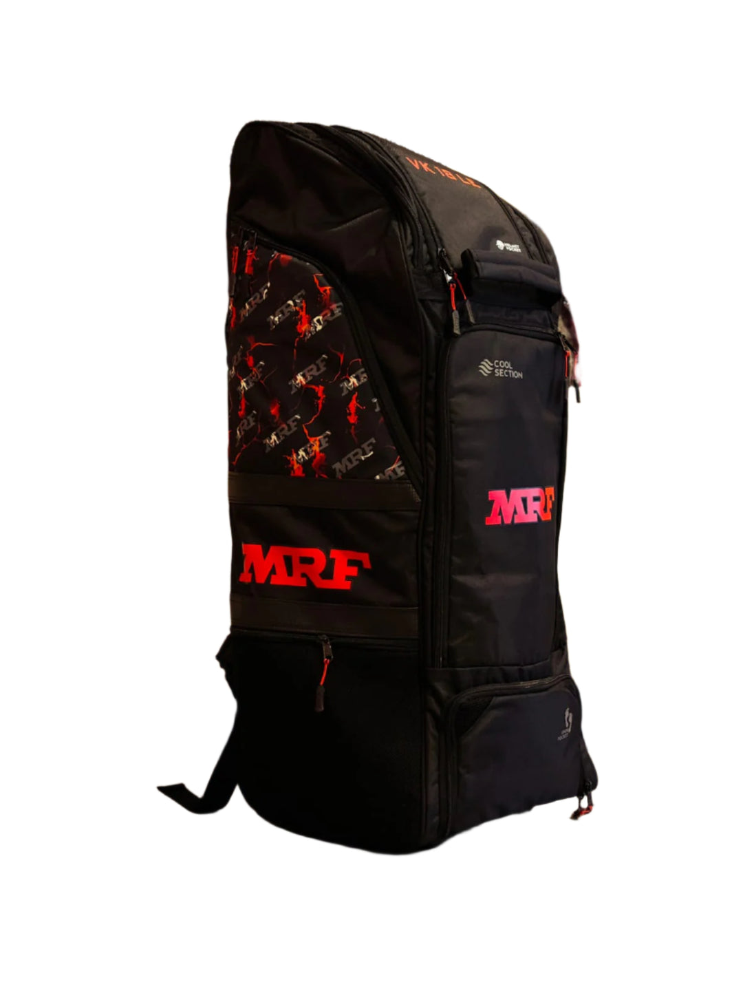 MRF VK 18 Limited Edition Shoulder Cricket Kit Bag Black