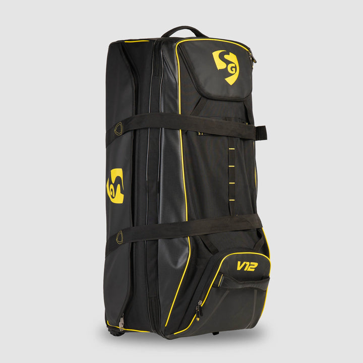 SG V 12 Premium Cricket Wheelie Duffle Kit Bag