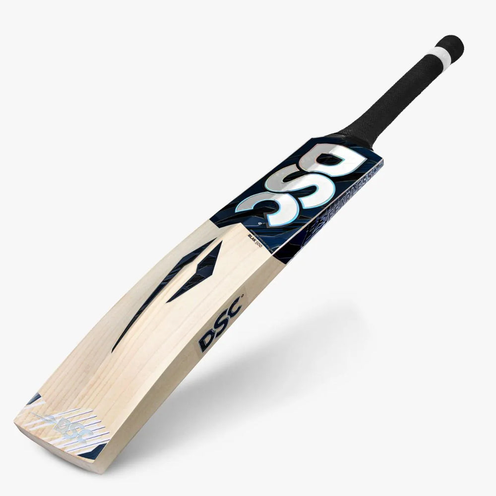 DSC Blak 500 English Willow Cricket Bat Size SH@front view1