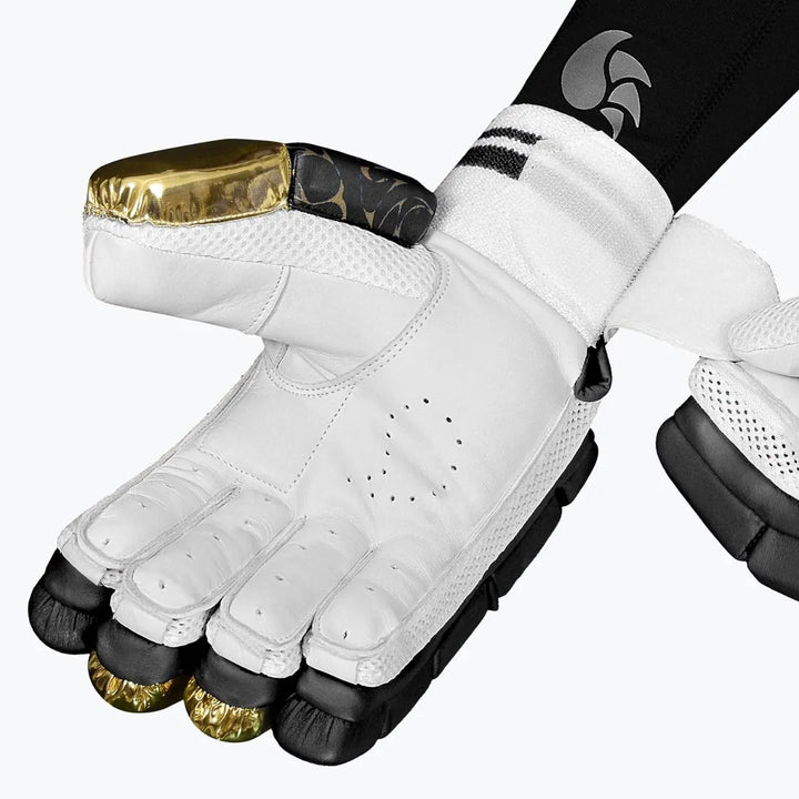 DSC Strike 20/20 Black Cricket Batting Gloves Size
