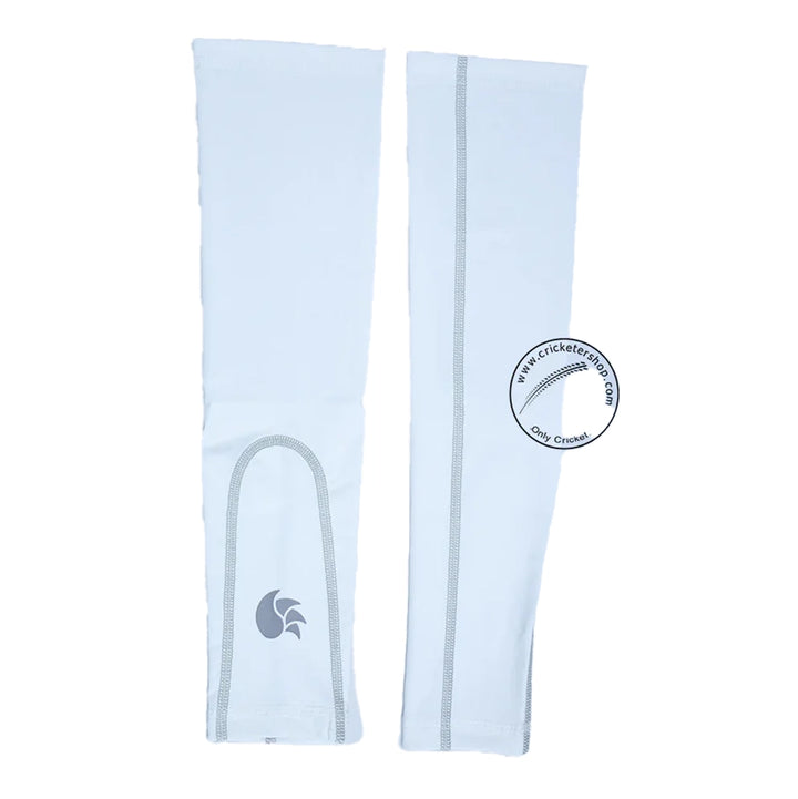 DSC Compression Cricket Arm Sleeve Colour White - Cricketershop