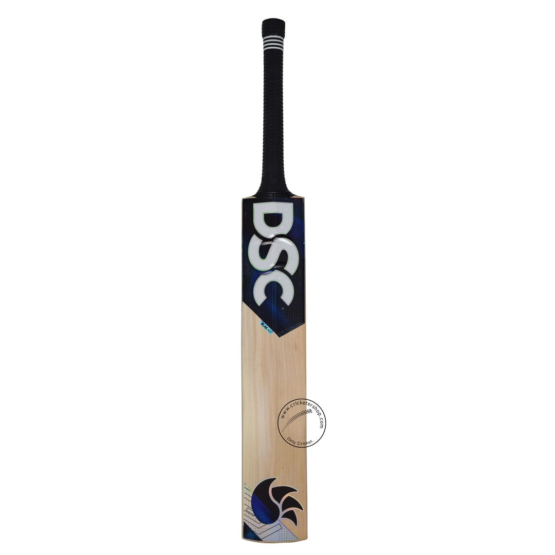 DSC Blak 400 English Willow Cricket Bat Size SH @ Back View