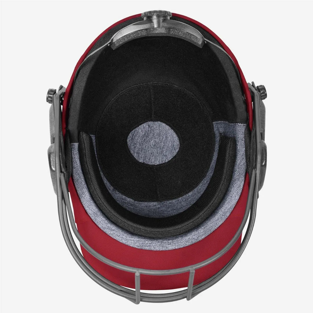 Dsc Fort 44 Red Cricket Helmet@front view5