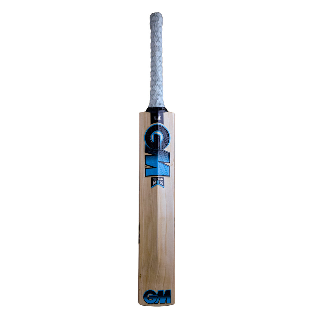 Gunn & Moore (GM) Diamond 404 English Willow Cricket Bat Size SH@Back View