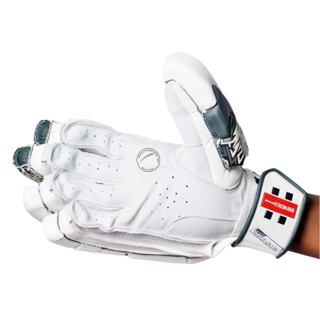 Gray Nicolls Players Edition GN 9.5 Cricket Batting Gloves Mens Size @ Right Front View
