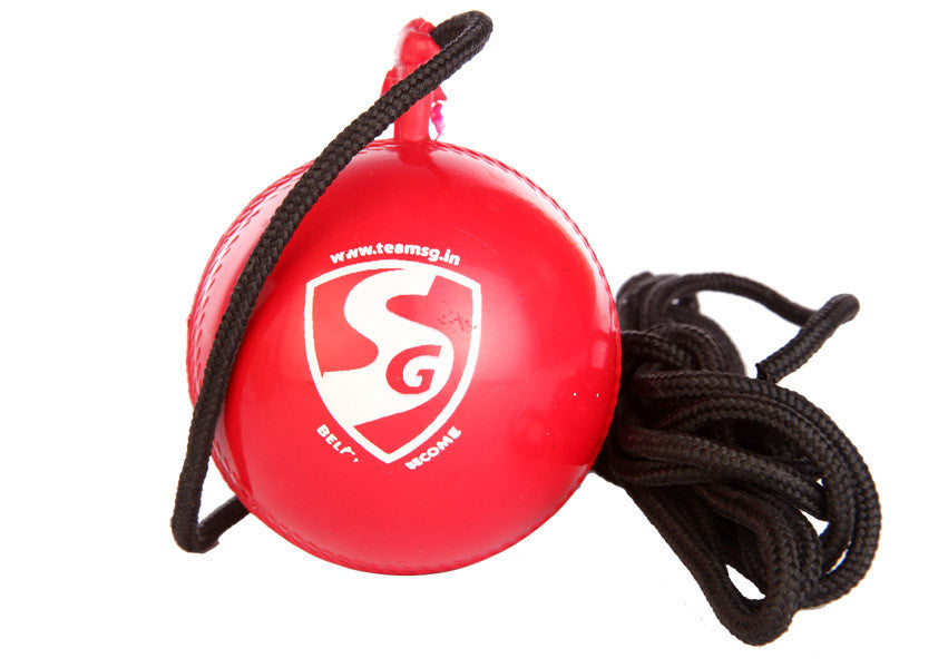 SG I Ball Cricket Training Ball @ Front View