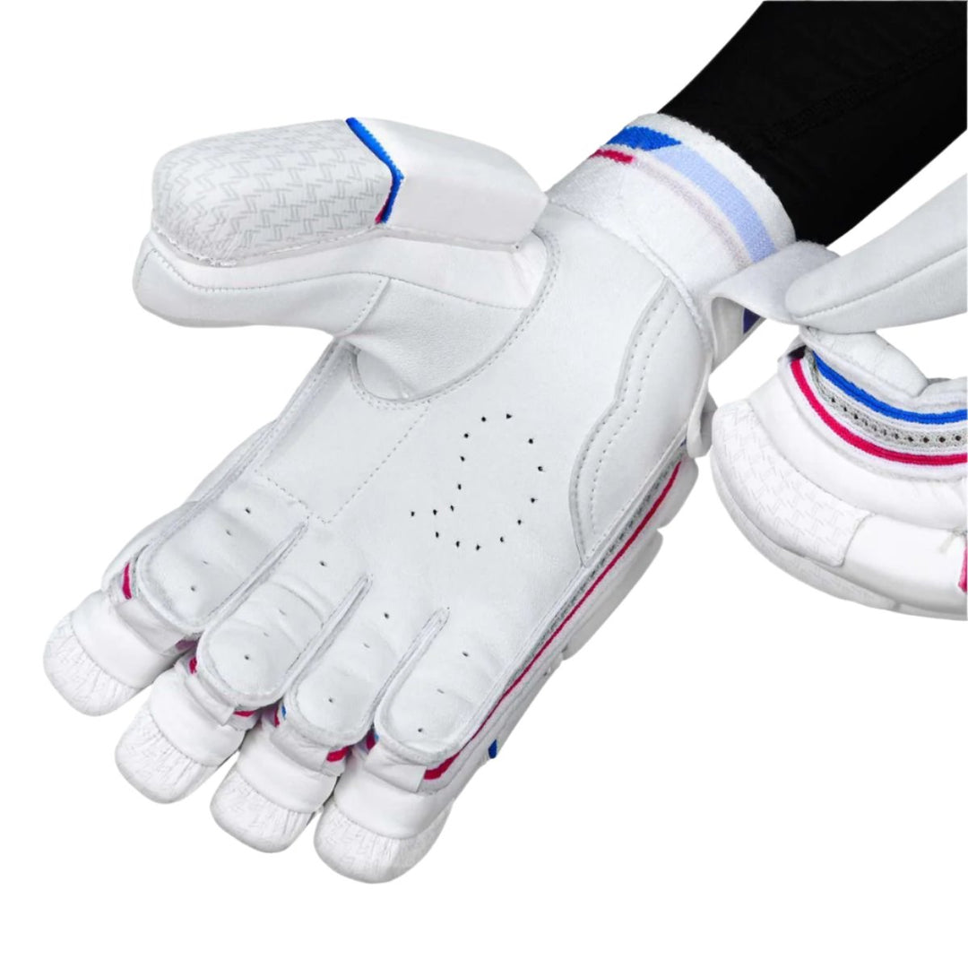 DSC Intense Passion Cricket Batting Gloves Mens Size @ Left Front View