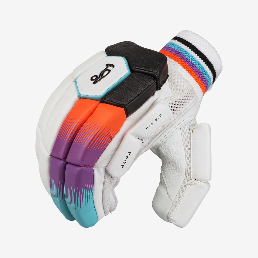 Kookaburra Aura Pro 2.0 Cricket Batting Gloves@SIde1 View