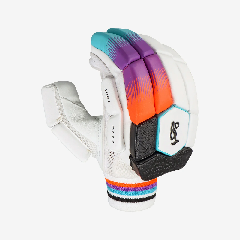 Kookaburra Aura Pro 2.0 Cricket Batting Gloves@Side Vew