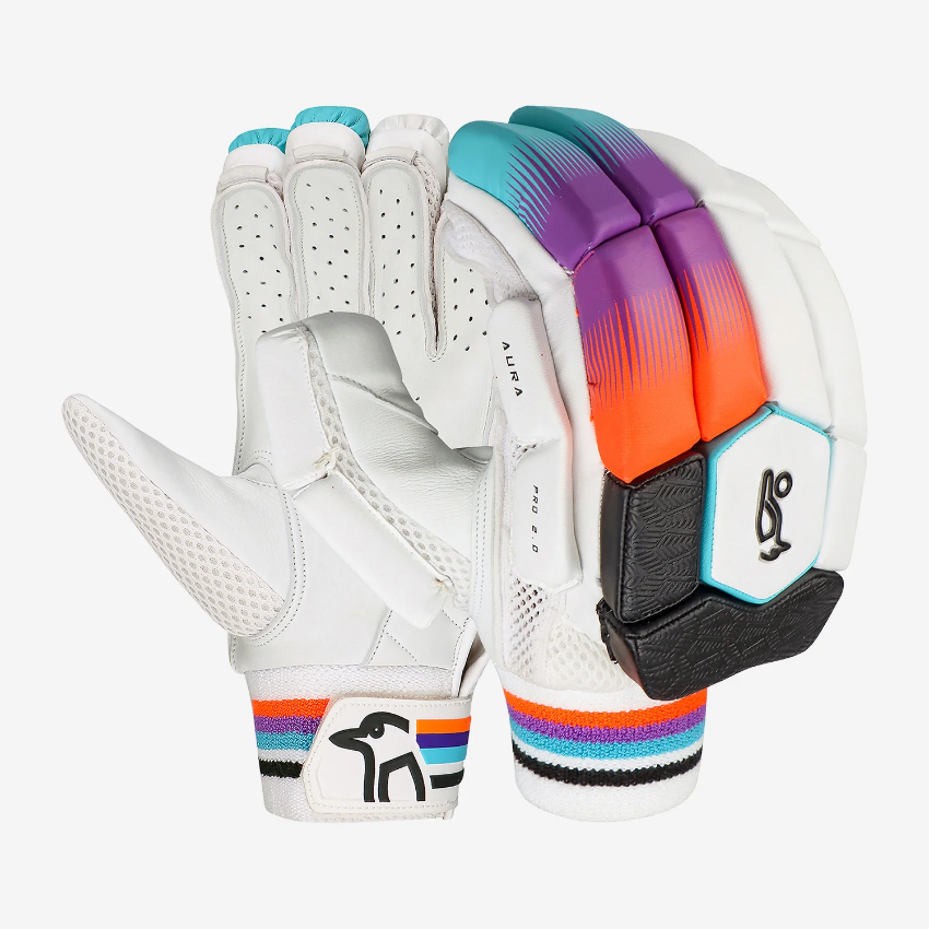 Kookaburra Aura Pro 2.0 Cricket Batting Gloves@Composite View