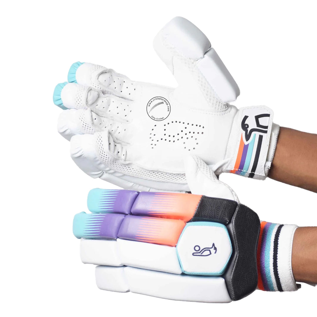 KOOKABURRA Guanti Da Battuta Cricket Kahuna 3.1 Unisex – Leggeri, Protettivi, Con Ventilazione Max Flo