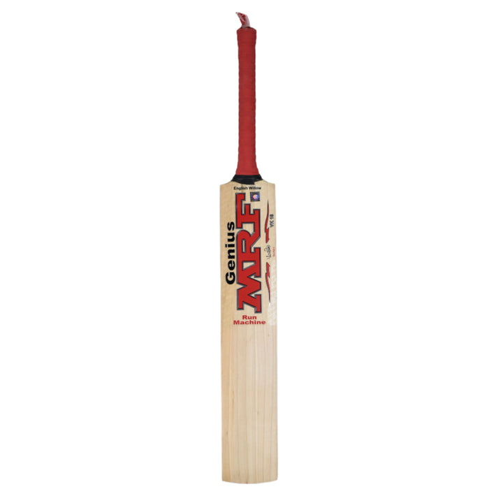 MRF Run Machine English Willow Cricket Bat Size SH@front view