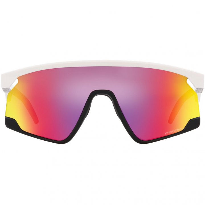 Oakley BXTR Matte Dessert Tan Prizm Ruby Cricket Sunglasses @ Front View